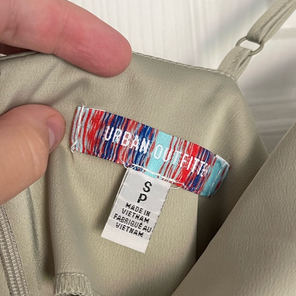 Urban Outfitters Sage Green Mallory Cowl Neck Slip Dress - Picture 6 of 7